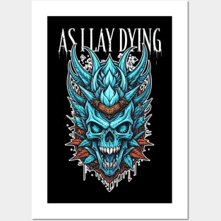 As I lay dying colored skull Posters and Art